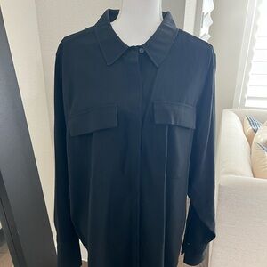 Like New Women’s Good American The Good Shirt - Black - Size 5 (fits like 2X)